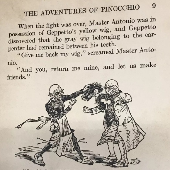 ADVENTURES OF PINOCCHIO (RARE HARD COVER) 1927 - Picture 11 of 16